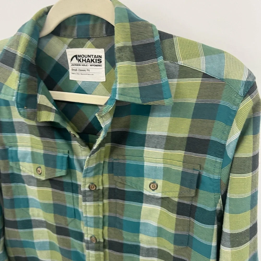 Mountain Khakis street flannel button down shirt